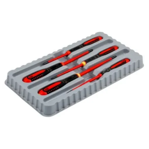 Bahco Phillips; Slotted Insulated Screwdriver Set, 5-Piece - BE-9881SL product image
