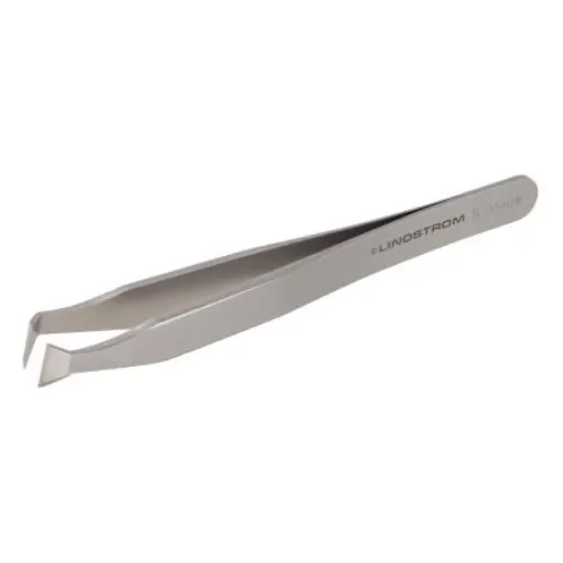 Lindstrom 115 mm, Stainless Steel, Angle, Tweezer - TL 15AGW product image