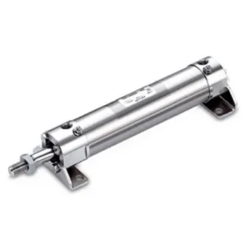 SMC Pneumatic Piston Rod Cylinder - Cylinder Series CG5, 32mm Bore, 50mm Stroke, CG5-S Series, Double Acting - CG5BA32TFSR-50 product image