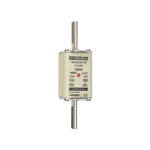 Mersen 160A NH Fuse, NH2, 500V ac - Y216704 product image