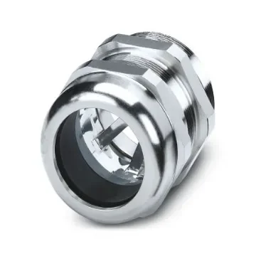 Phoenix Contact G-INSEC Series Brass Brass Cable Gland, PG48 Thread, 34mm min., 44mm max., IP68 - 1411204 product image