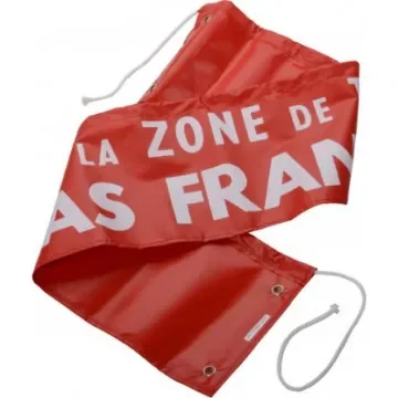 SAM Orange Safe Conditions Label, Do Not Cross, French - 2364 product image