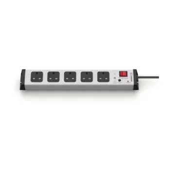 Bodo Ehmann Type G - British 5 Gang Power Distribution Unit, 1.5m Cable, 13A, 230 V, Fused, Surge Protected - 0206x0605230b-1 product image