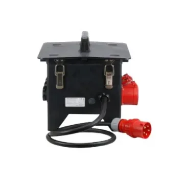 Bodo Ehmann Type F - German Schuko 1 Gang Distribution Unit, 2m Cable, 32A, 400 V - 0520x0002002 product image