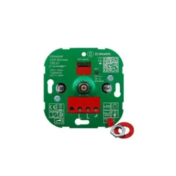 Bodo Ehmann 2 Way 1 Gang Rotary Lever LED Dimmer, 230V, 220W - 5500x0100 product image