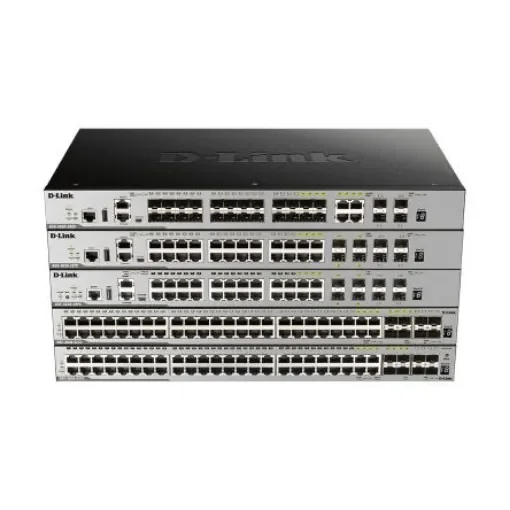 D-Link 52-Port Layer 3 Stackable Managed Switch with 10G Uplinks, Managed 52 Port Managed Switch - DGS-3630-52TC/SI product image