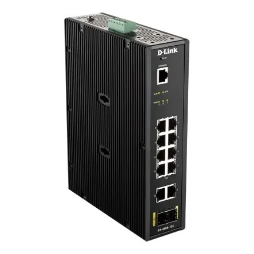 D-Link 12-Port Industrial Gigabit Smart Managed Switch, Smart 12 Port Ethernet Switch - DIS-200G-12S product image