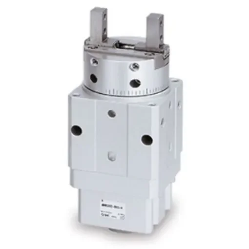 SMC 2 Finger Double Action Pneumatic Gripper, MRHQ25D-180S-N, Parallel Gripping Type product image