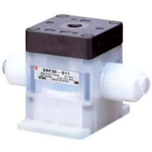 SMC Rc 1/8 Pneumatic Regulator - 0.02MPa to 0.5MPa, 0.5Mpa max. input, Series SRF - SRF10S-1S07 product image