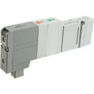 SMC 3 Position Closed Centre Valve Pneumatic Solenoid Valve - Air SV4000 Series - SV4300-5FU product image
