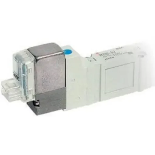 SMC 2 Position Double Valve Pneumatic Solenoid Valve - Air One-touch Fitting 10 mm SY7000 Series - SY7220-5LOU-C10F-Q product image