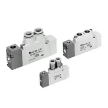 SMC 2 Position Single Valve Pneumatic Solenoid Valve - Solenoid M5 x 0.8 SYA3000 Series - SYA3120-M5 product image
