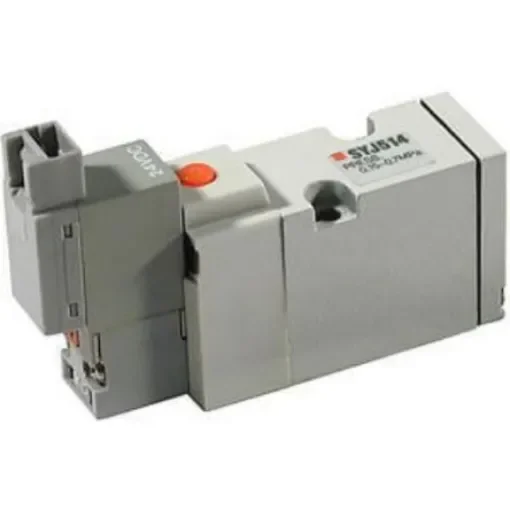 SMC 3 port Solenoid Valve NC Pneumatic Solenoid Valve - Solenoid Metric M5 SYJ5000 Series - SYJ512-5LO-M5-Q product image