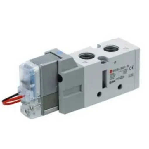 SMC 2 Position Single Valve Pneumatic Solenoid Valve - Solenoid G 1/4 VF3000 Series - VF3133-5YO1-02F product image
