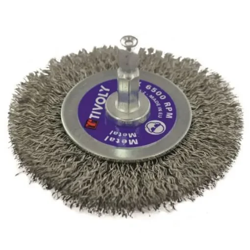 Tivoly Steel Circular Abrasive Brush, 60mm Diameter - XT202520140 product image