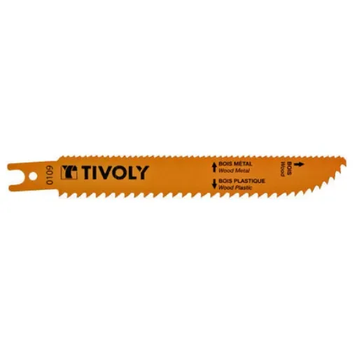 Tivoly Wood 150mm Cutting Length Hacksaw Blade, Pack of 2 - XT505820110 product image