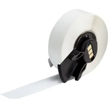 Brady B-422 Black on White Cable Labels, 12.70 mm Width, 12.7mm Label Width - M6C-500-422 product image