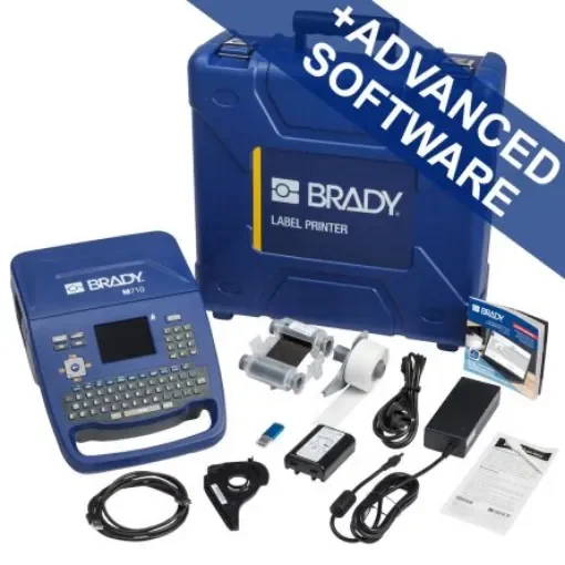 Brady M710 Handheld Label Printer, 50.80mm Max Label Width, UK - M710-QY-UK-PWID product image