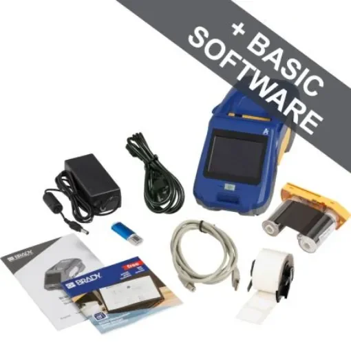 Brady M611 Handheld Label Printer, 50.8mm Max Label Width, EU - M611-EU-BT-W product image