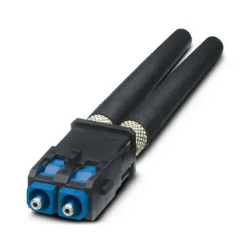 Phoenix Contact, FOC, SCRJ Multimode Fibre Optic Connector, POF 980/1000µm Fibre Size, 1.5dB Insertion Loss - 1654879 product image