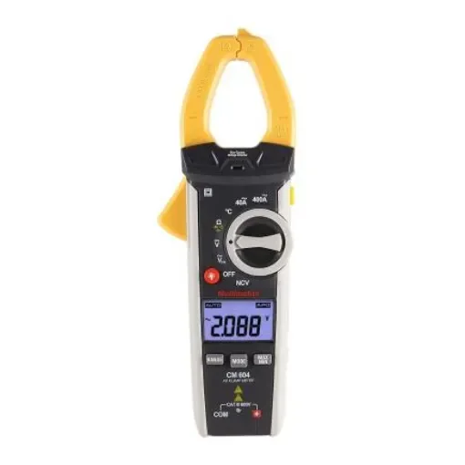 Chauvin Arnoux CM604 Digital clamp multimeter, Max Current 400A ac CAT III 600V - P06232009Z product image