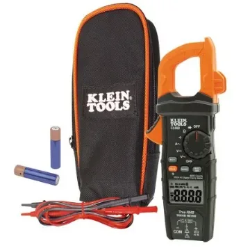 Klein Tools CL600 Clamp Meters, Max Current 600A ac CAT III 1000V product image