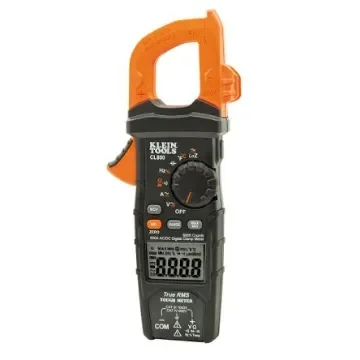 Klein Tools CL800 Clamp Meters, 600A dc, Max Current 600A ac CAT III 1000V product image