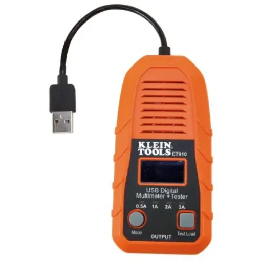 Klein Tools ET910 Handheld Digital Multimeter, 3A dc Max product image