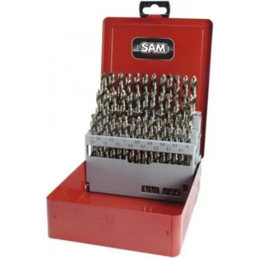 SAM 32-Piece Centre Drill Bit Set for Stainless Steel, 10.5mm Max, 1mm Min - F1-C20 product image
