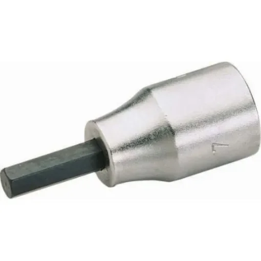 SAM 1/2 in Drive Bit Socket, Hex Bit, 19mm, 55 mm Overall Length - SC-5-19 product image