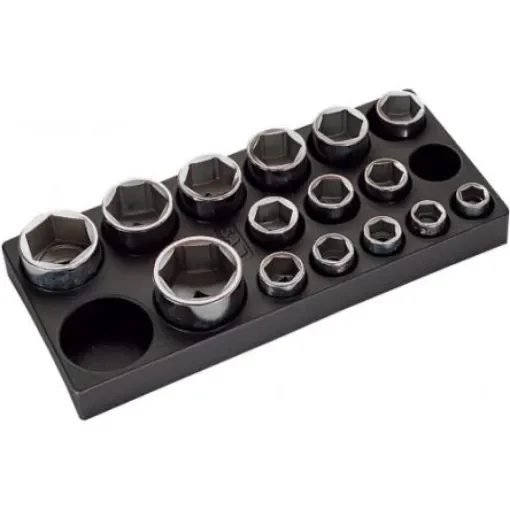 SAM 15-Piece Metric 3/4 in Standard Socket Set, 6 point - 78-CH15M product image