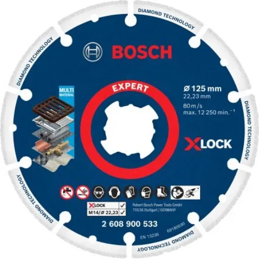 Bosch Metal Circular Saw Blade, Pack of 1 - 2608900533 product image