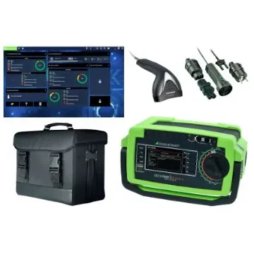 Gossen Metrawatt SECUTEST LEMONGREEN PAT Testing Kit, AC and DC Patient Leakage Current, Class I, Class II, Class IT, - M708E product image