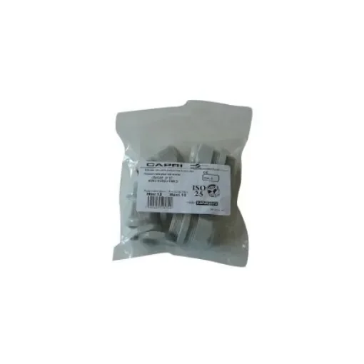 Capri UNICAP Series Grey Polyamide Cable Gland, M63 Thread, 34mm min., 44mm max., IP68 - CAP456372 product image