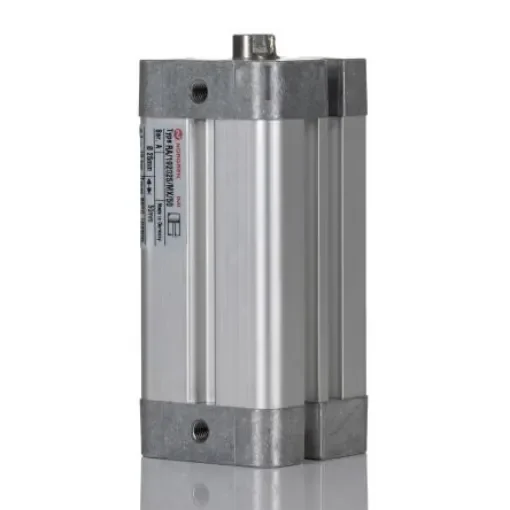 Norgren Pneumatic Compact Cylinder - RA/192025/MX/50, 25mm Bore, 50mm Stroke, RA/192000/M Series, Double Acting product image