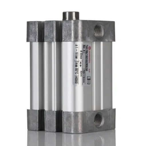 Norgren Pneumatic Compact Cylinder - RA/192032/MX/30, 32mm Bore, 30mm Stroke, RA/192000/M Series, Double Acting product image