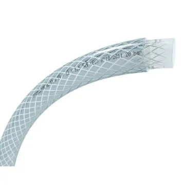 TRICOFLEX TRICOCLAIR AL PVC, Hose, 10mm ID, 16mm OD, Clear, 50m - 050207 product image