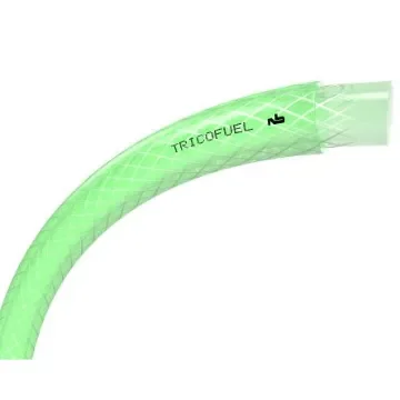 TRICOFLEX TRICOFUEL PVC, Hose, 25mm ID, 32.5mm OD, Clear Green, 50m - 050856 product image