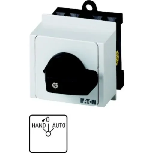 Eaton, 2P 3 Position 45° Changeover Cam Switch, 690V (Volts), 20A, Toggle Actuator - 003195 T0-2-15435/IVS product image
