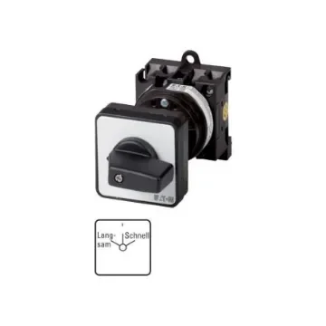 Eaton, 2P 3 Position 45° Changeover Cam Switch, 690V (Volts), 20A, Toggle Actuator - 003196 T0-2-15435/Z product image
