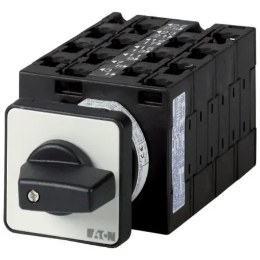 Eaton, 13P 2 Position 90° On-Off Cam Switch, 690V (Volts), 32A, Short Thumb Grip Actuator - 005561 T3-7-8349/E product image