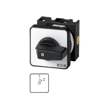 Eaton, 1P 2 Position 45° Changeover Cam Switch, 690V (Volts), 20A, Short Thumb Grip Actuator - 009740 T0-1-8295/EZ product image