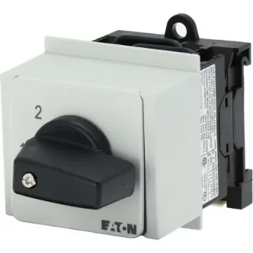 Eaton, 2P 2 Position 45° Multi Step Cam Switch, 690V (Volts), 20A, Toggle Actuator - 011279 T0-2-15136/IVS product image