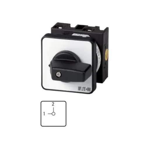 Eaton, 2P 2 Position 90° Changeover Cam Switch, 690V (Volts), 20A, Toggle Actuator - 011398 T0-2-15442/EZ product image