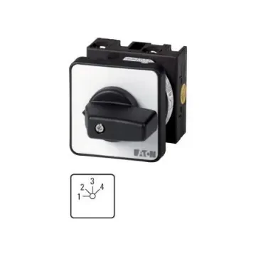Eaton, 1P 4 Position 45° Multi Step Cam Switch, 690V (Volts), 20A, Toggle Actuator - 011523 T0-2-178/E product image