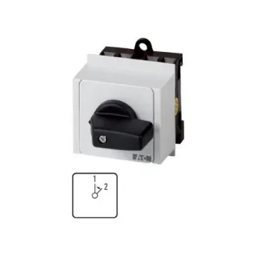 Eaton, 2P 2 Position 45° Changeover Cam Switch, 690V (Volts), 20A, Toggle Actuator - 011783 T0-2-8296/IVS product image