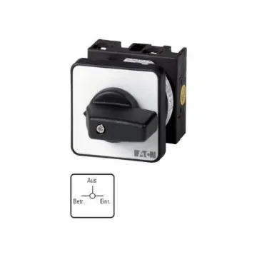 Eaton, 2P 3 Position 45° Changeover Cam Switch, 690V (Volts), 20A, Toggle Actuator - 011859 T0-2-8527/E product image