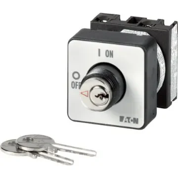 Eaton, 2P 2 Position 90° On-Off Cam Switch, 690V (Volts), 20A, Short Thumb Grip Actuator - 014933 T0-1-102/EZ/S product image