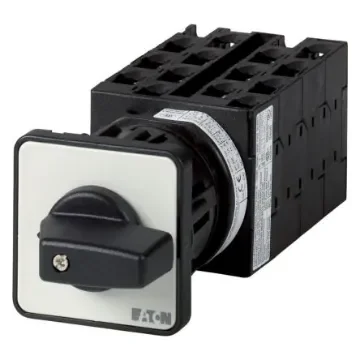 Eaton, 14P 2 Position 90° Changeover Cam Switch, 690V (Volts), 20A, Short Thumb Grip Actuator - 016004 T0-7-8371/EZ product image