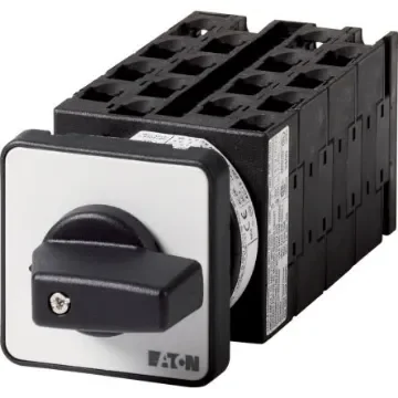 Eaton, 16P 3 Position 90° On-Off Cam Switch, 690V (Volts), 20A, Short Thumb Grip Actuator - 016134 T0-8-8352/E product image